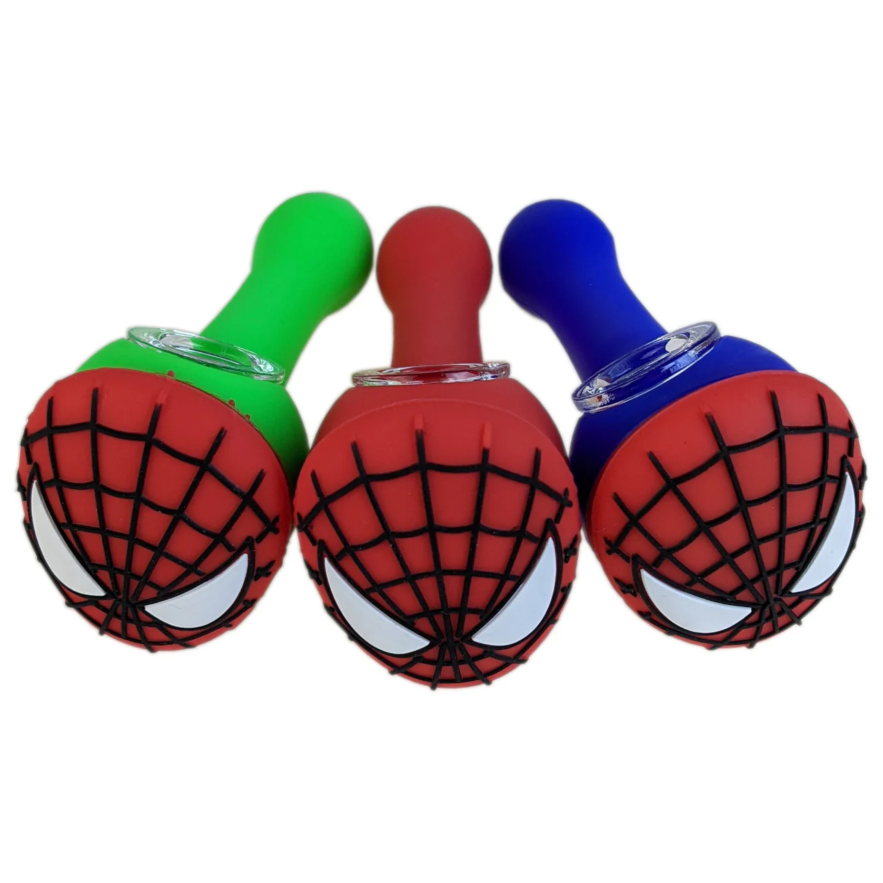 5" Silicone Spiderguy Hand Pipe