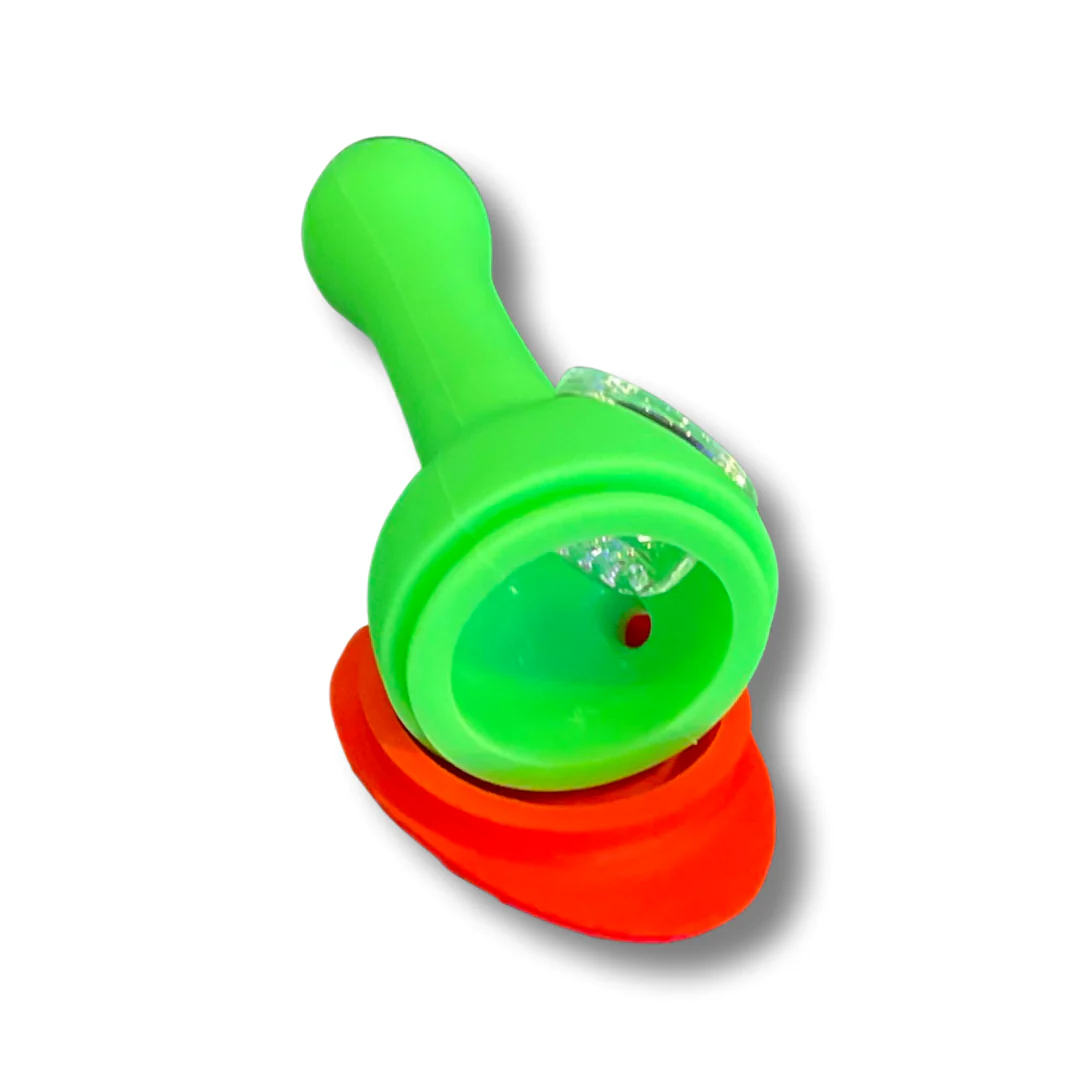 5" Silicone Spiderguy Hand Pipe - Image 2