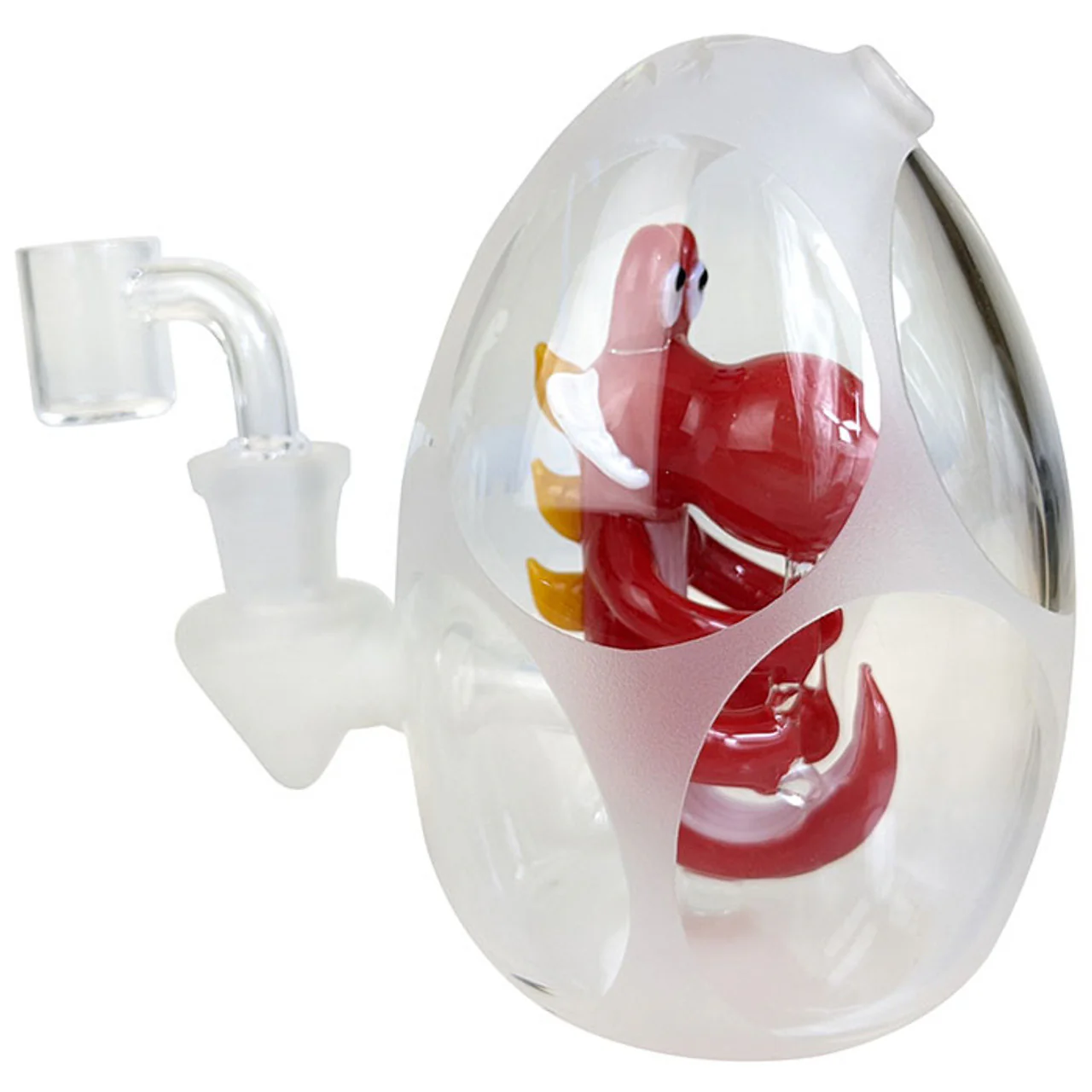 5" Yosher Egg Water Pipe With 14MM Banger - Image 3