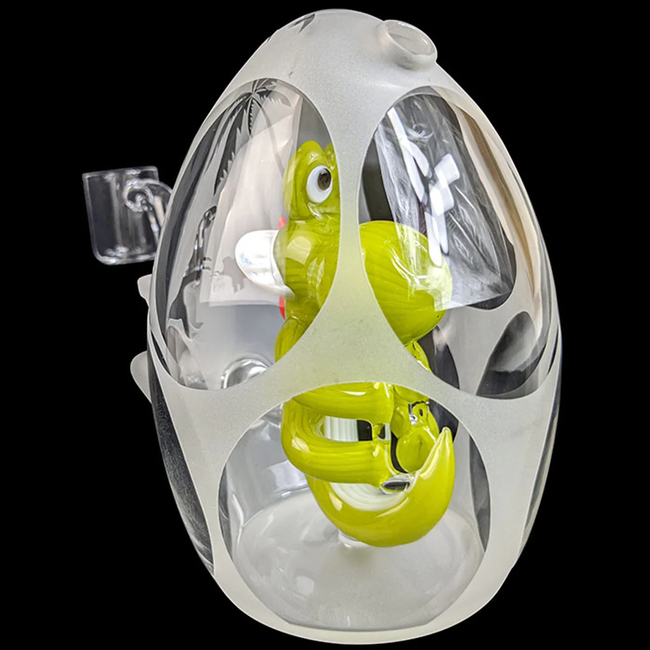 5" Yosher Egg Water Pipe With 14MM Banger - Image 5