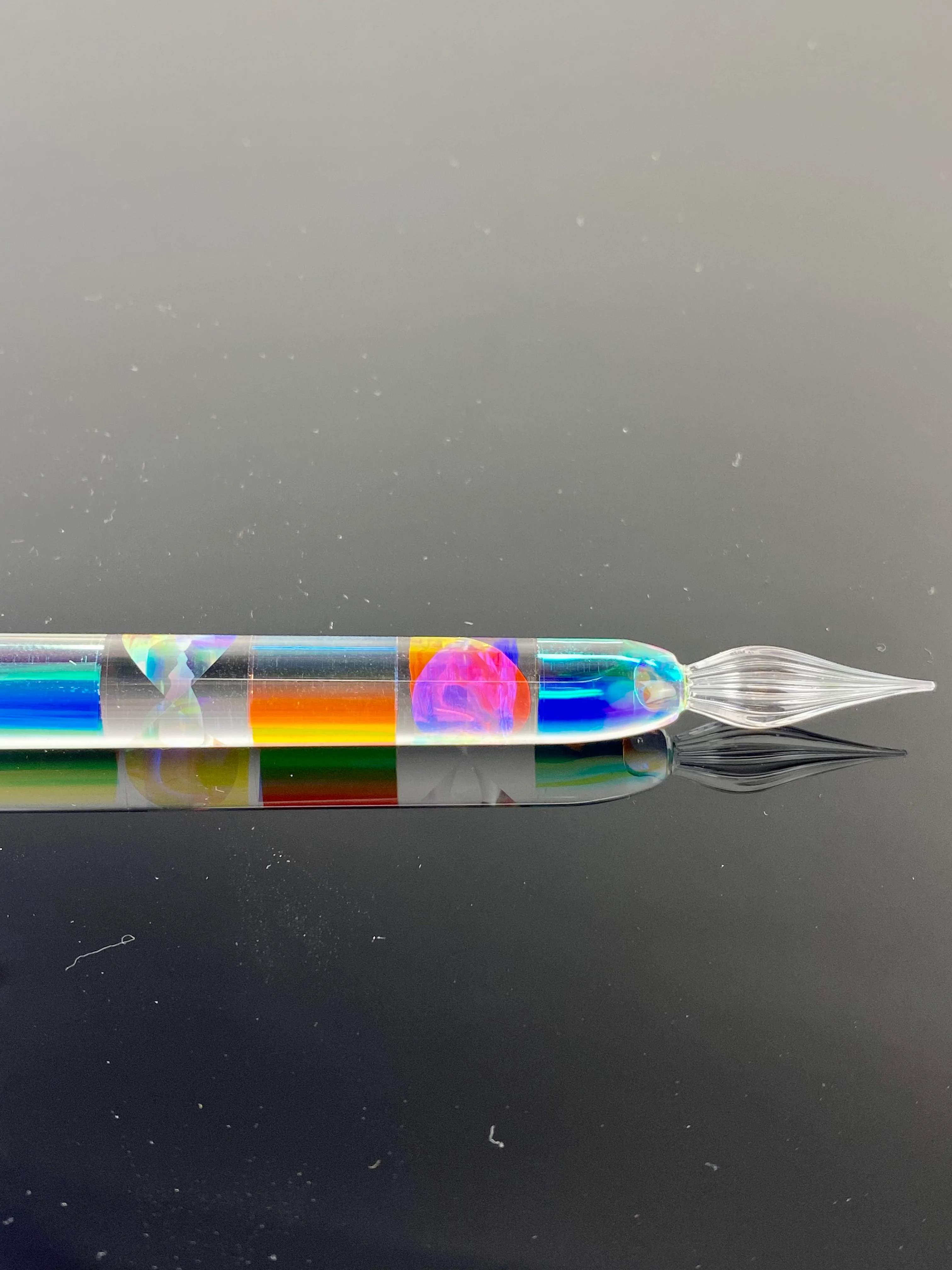 Akihiro Okama Reflection Aurora Glass Pen #4 - Image 2