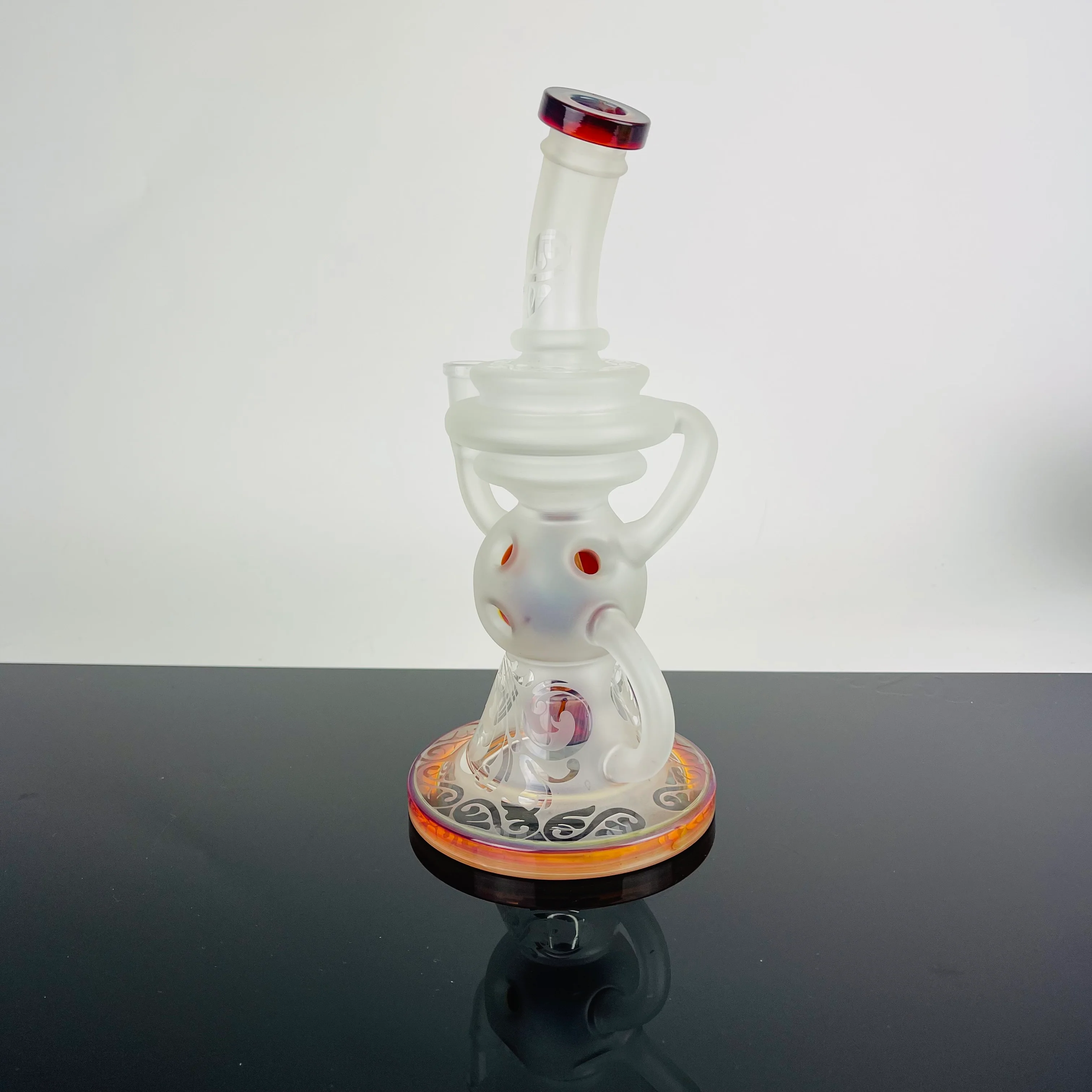 Beta Glass Labs Omega Custom Sandblasted #1 14mm Custom 1 of 1 - Image 3