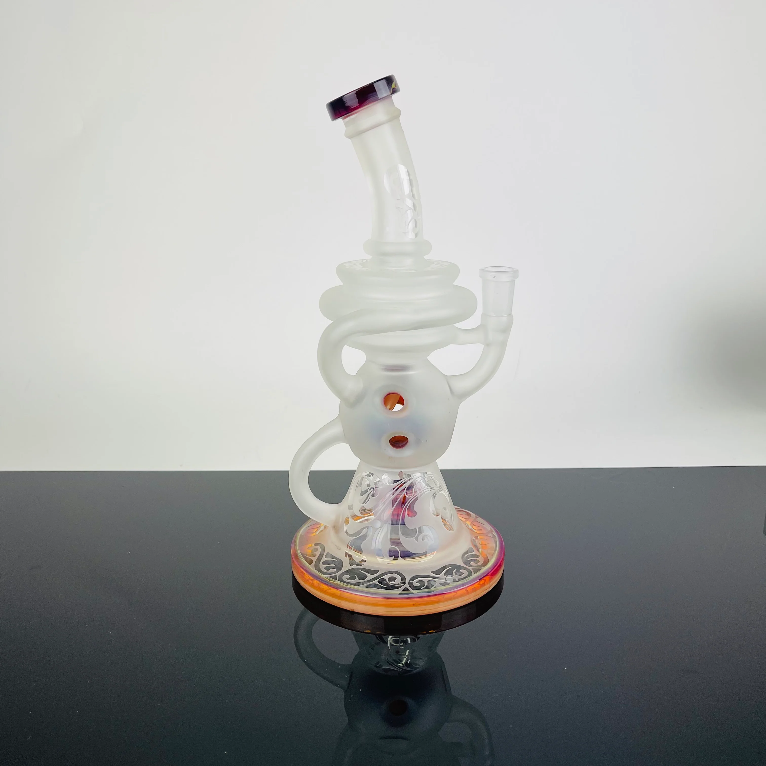 Beta Glass Labs Omega Custom Sandblasted #1 14mm Custom 1 of 1 - Image 6