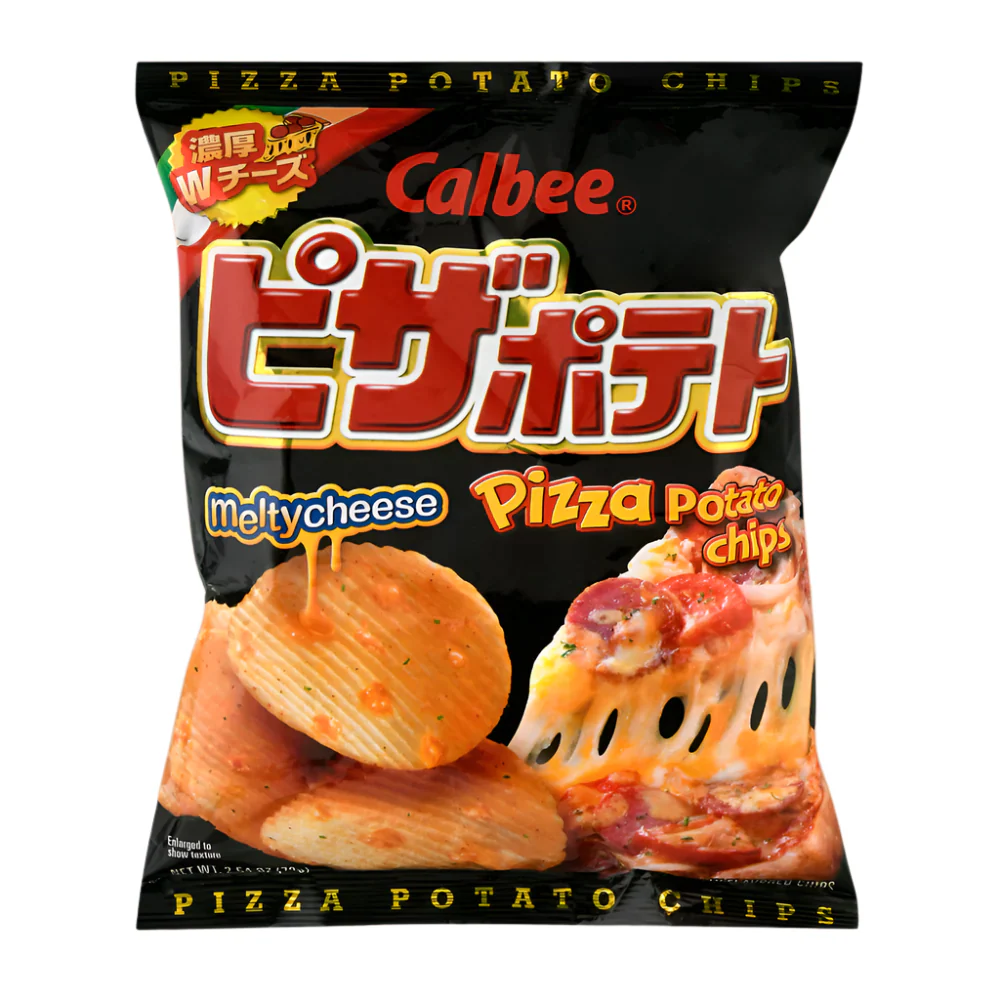 Calbee Chips Pizza 72g (CHINA)