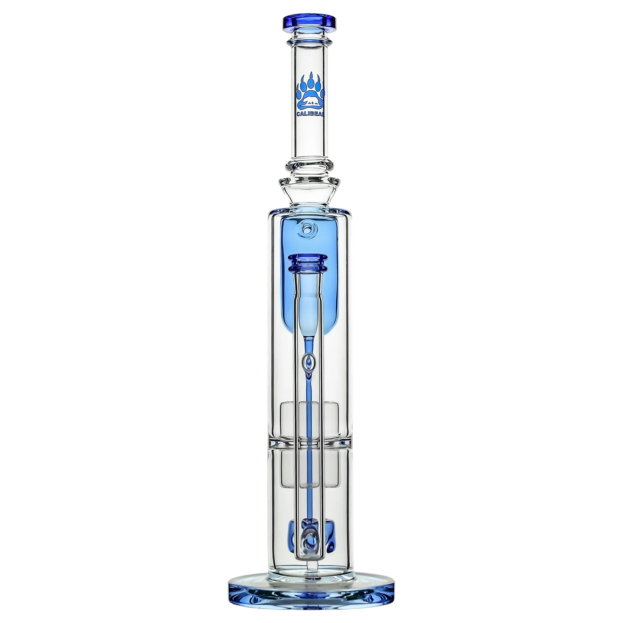 Calibear Pillar Flower Of Life Klein Bong (ONLINE ONLY) - Image 10