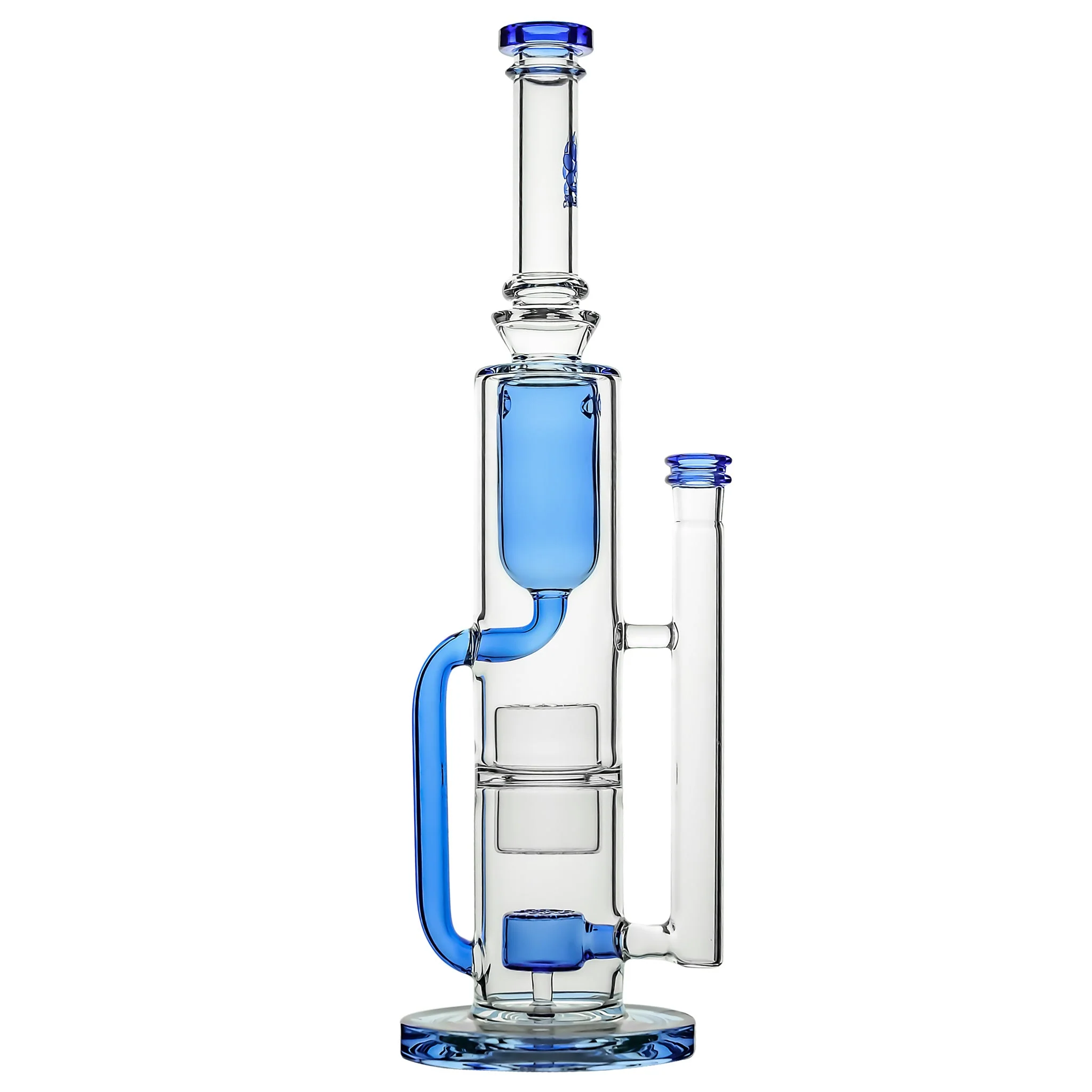Calibear Pillar Flower Of Life Klein Bong (ONLINE ONLY) - Image 13
