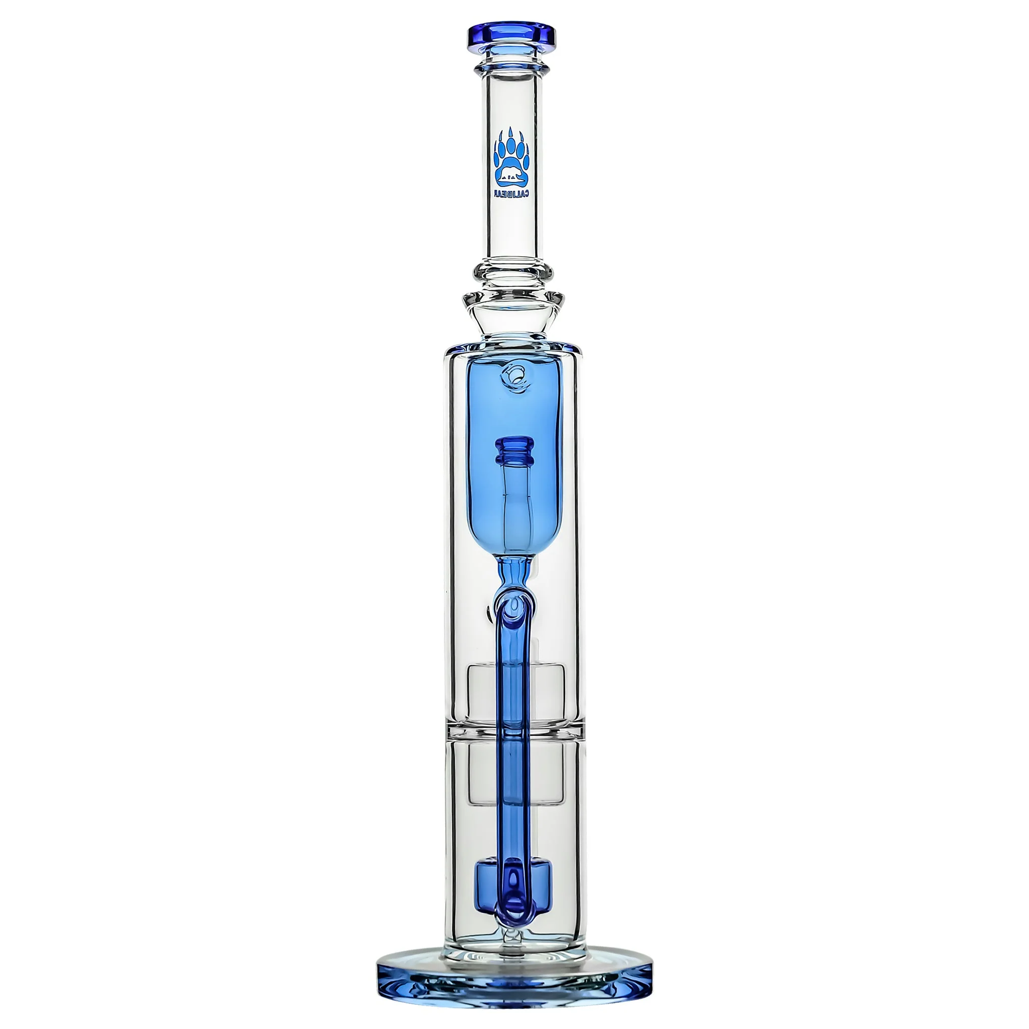 Calibear Pillar Flower Of Life Klein Bong (ONLINE ONLY) - Image 14