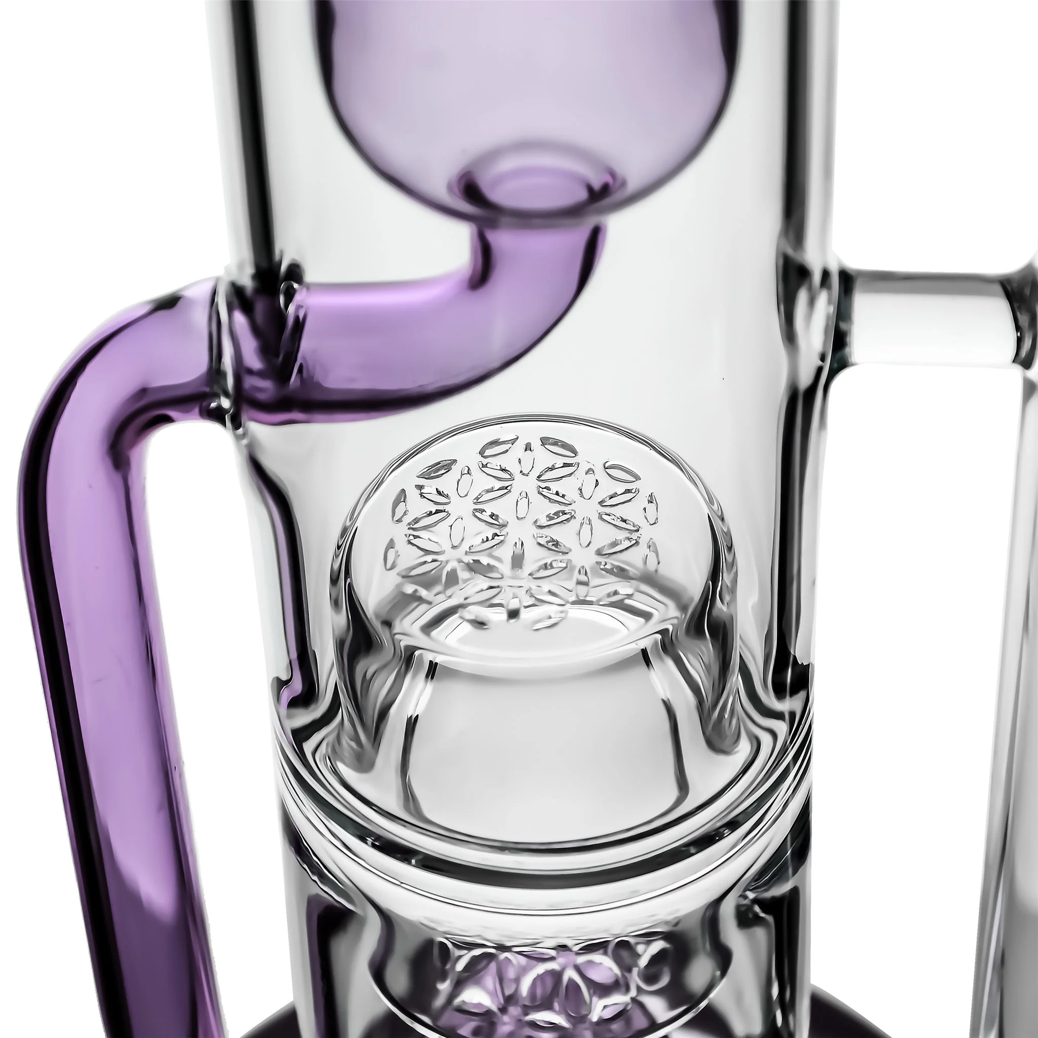 Calibear Pillar Flower Of Life Klein Bong (ONLINE ONLY) - Image 25
