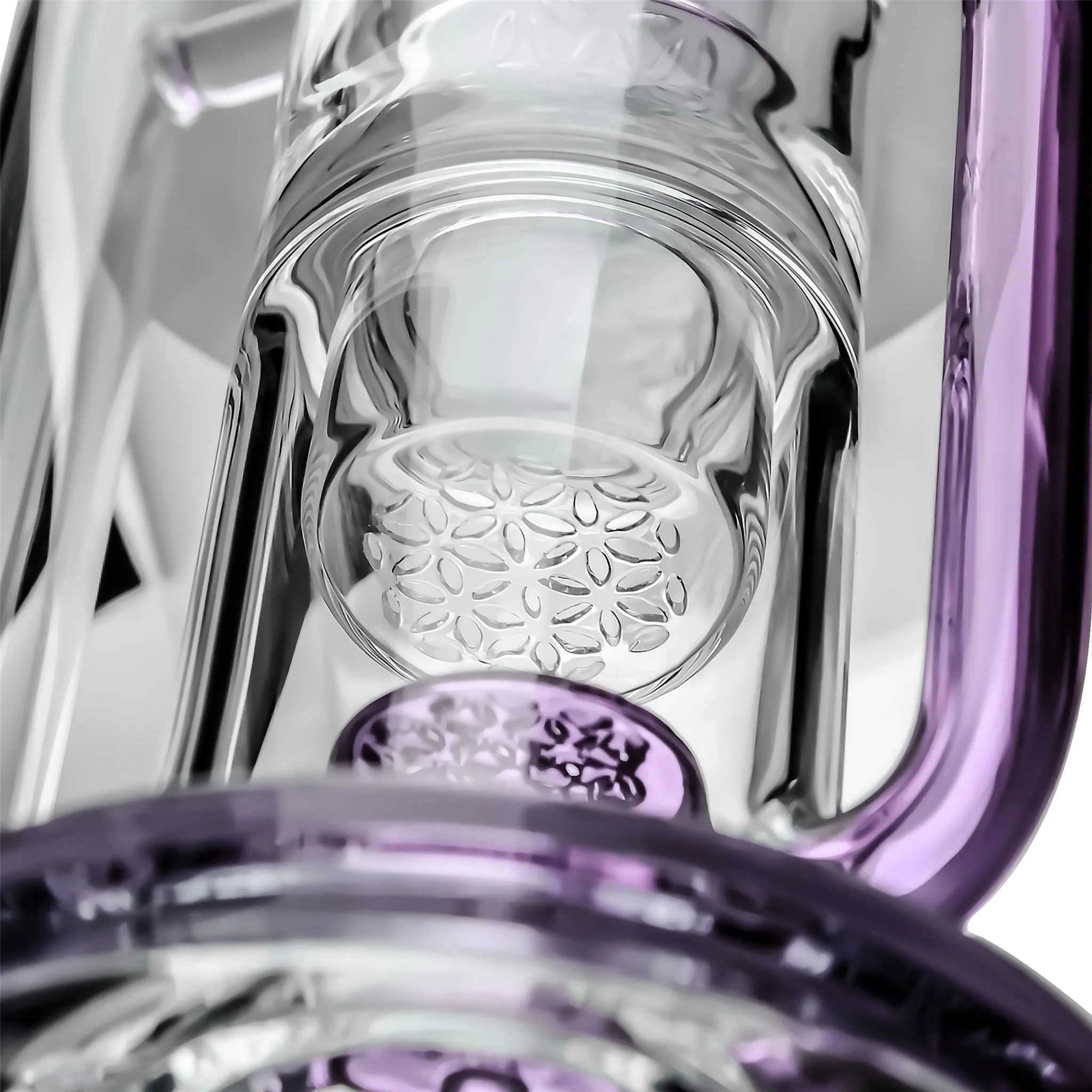 Calibear Pillar Flower Of Life Klein Bong (ONLINE ONLY) - Image 26