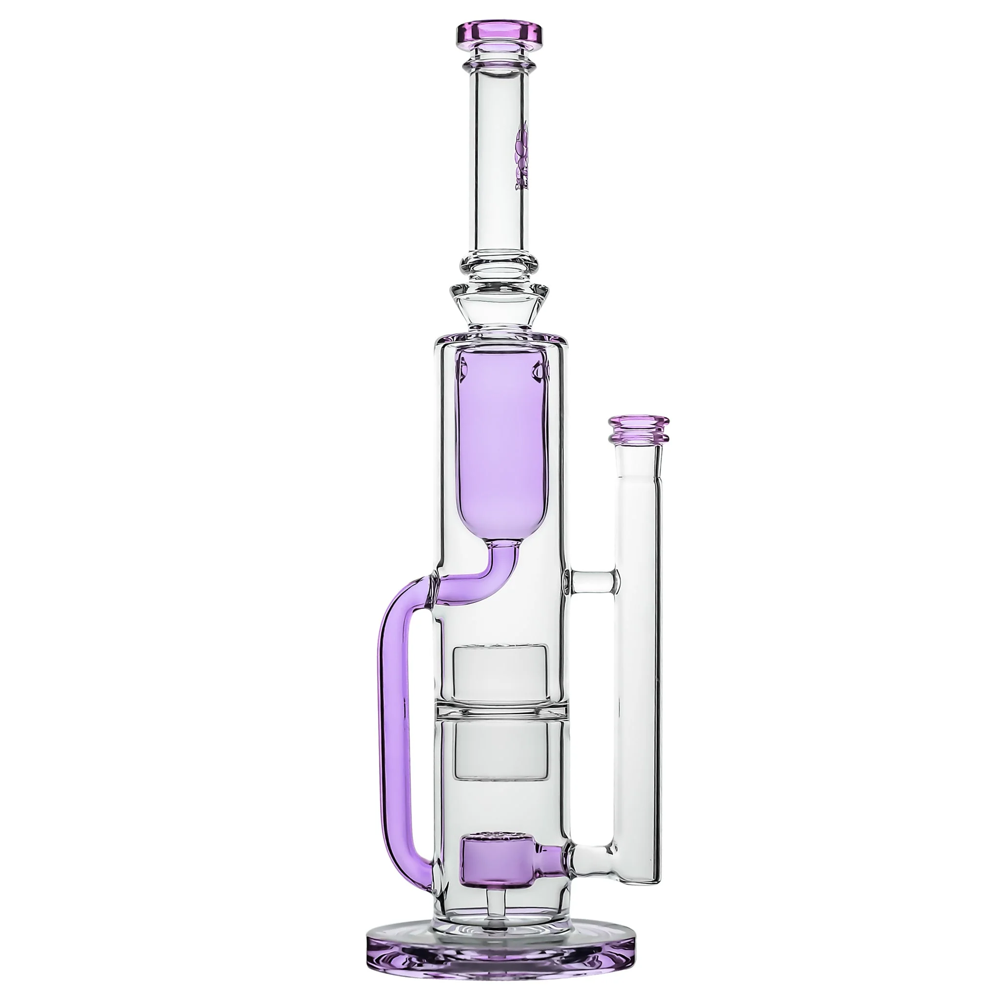 Calibear Pillar Flower Of Life Klein Bong (ONLINE ONLY) - Image 28