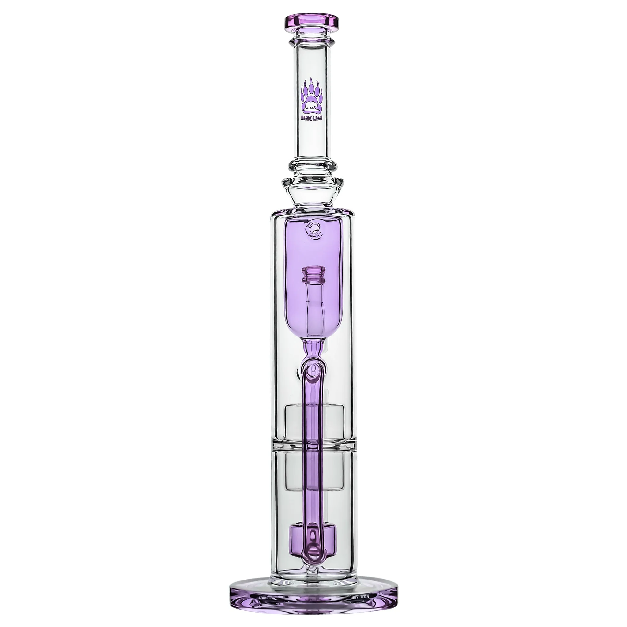 Calibear Pillar Flower Of Life Klein Bong (ONLINE ONLY) - Image 30