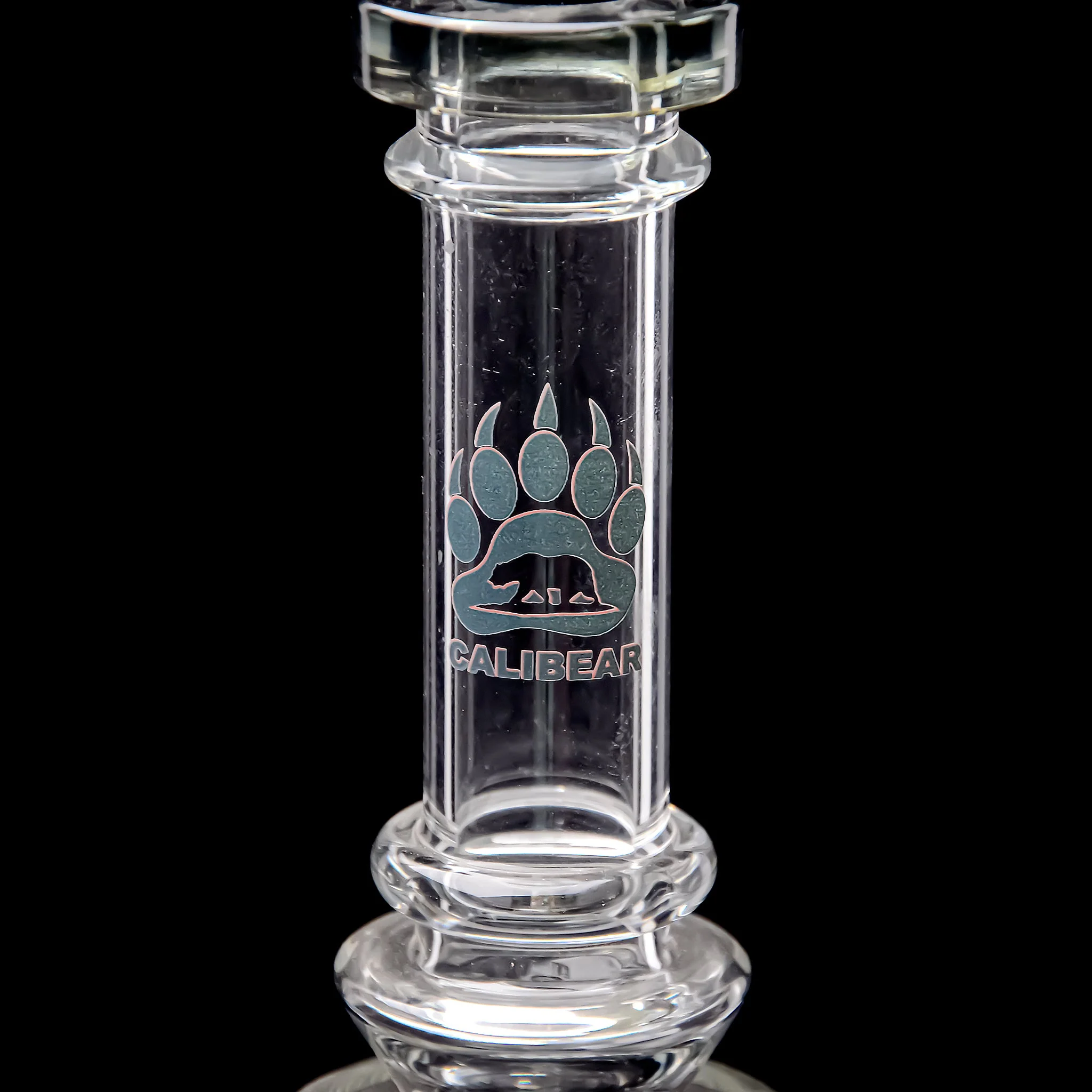 Calibear Pillar Flower Of Life Klein Bong (ONLINE ONLY) - Image 4