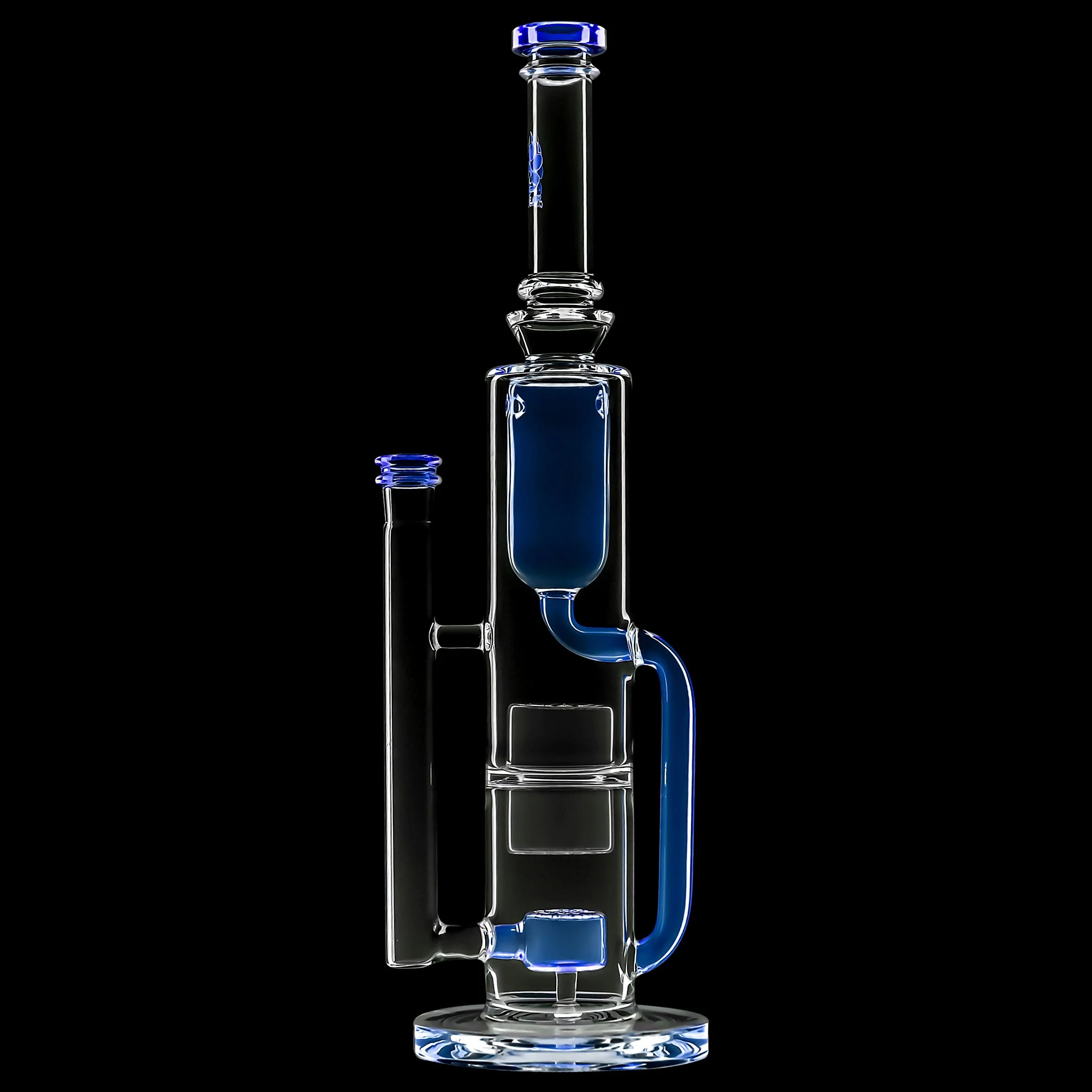 Calibear Pillar Flower Of Life Klein Bong (ONLINE ONLY) - Image 5