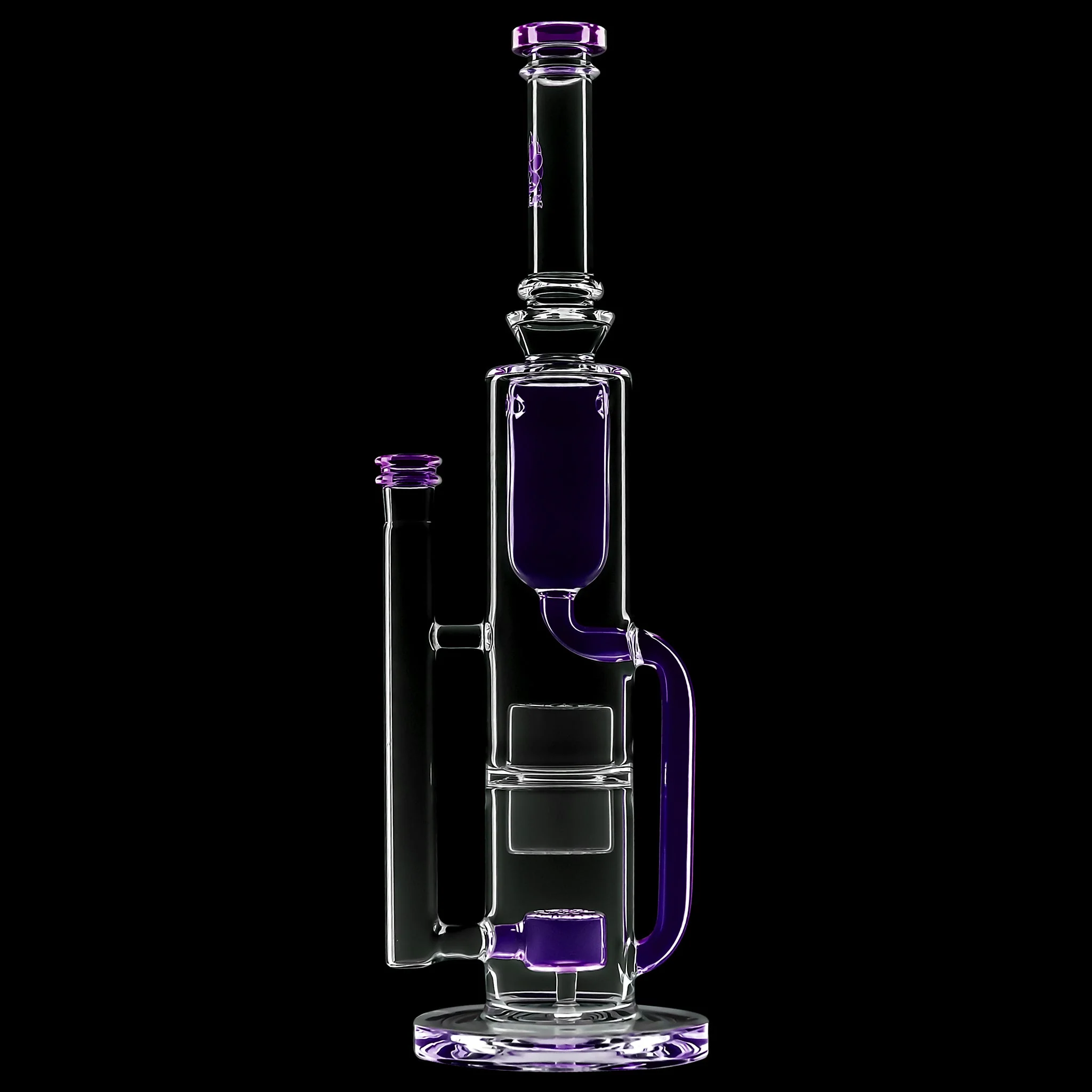 Calibear Pillar Flower Of Life Klein Bong (ONLINE ONLY) - Image 6