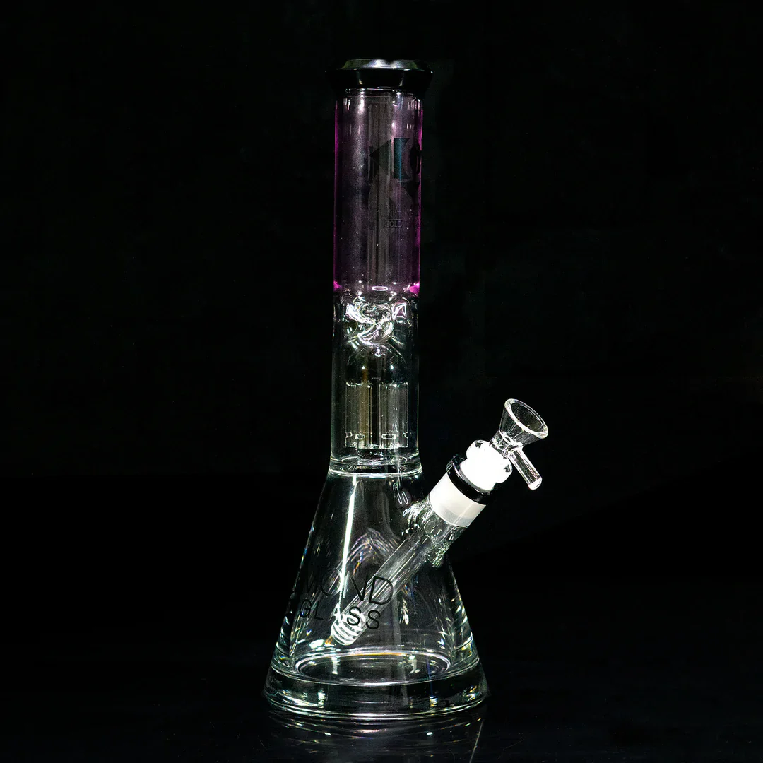 Diamond Glass 12" Beaker with Tree Perc - Image 5