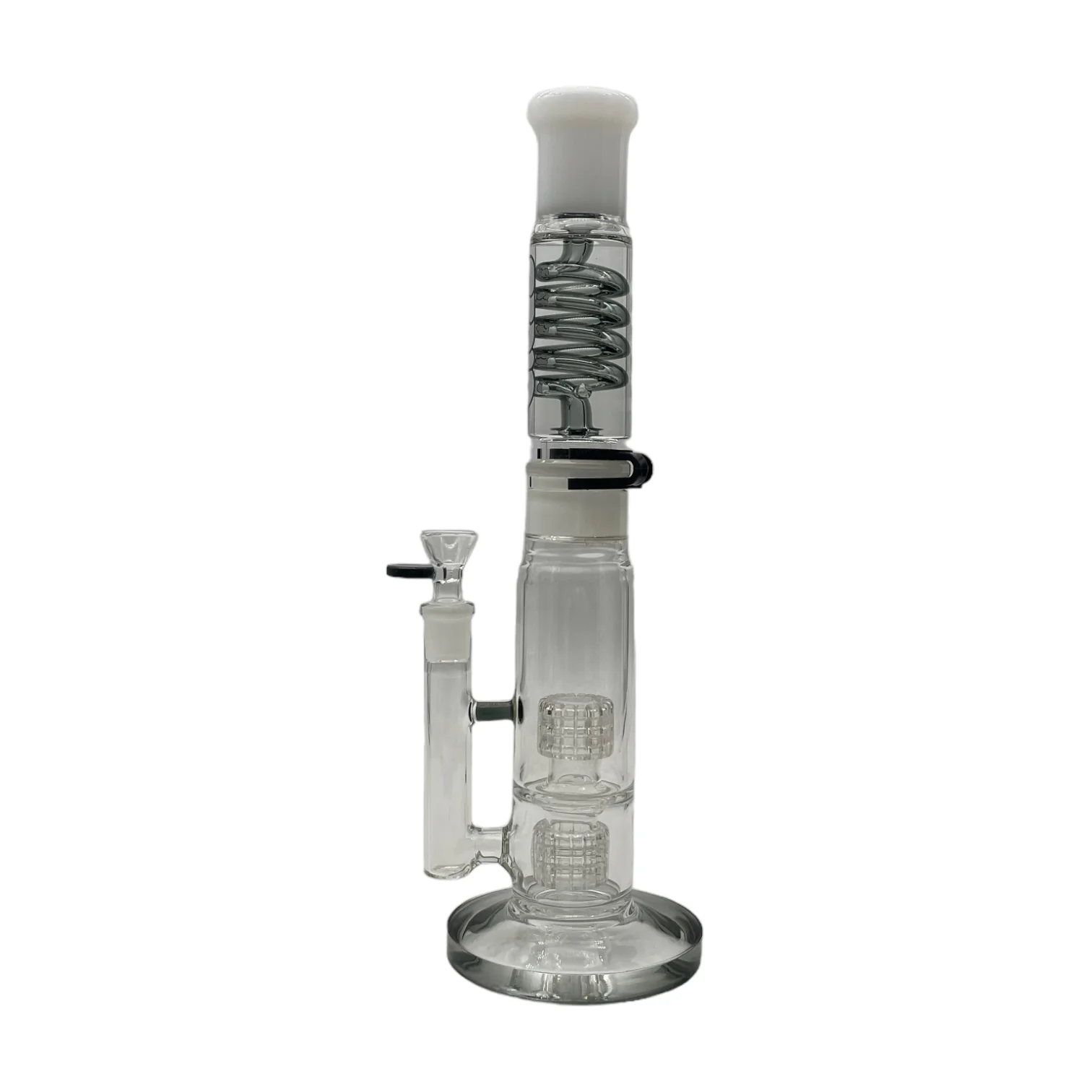 Double Perc Bong With Coil - Image 2