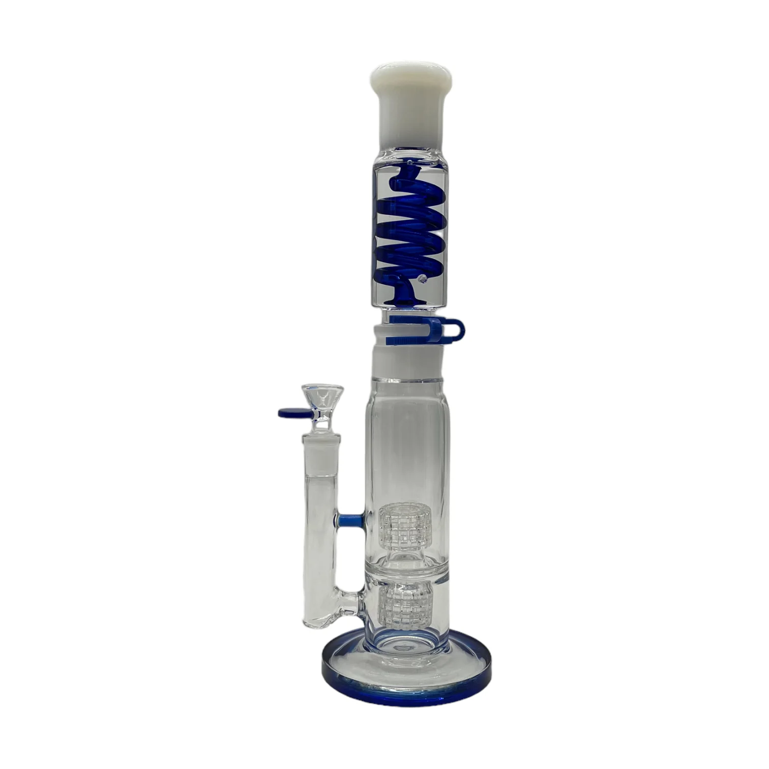 Double Perc Bong With Coil - Image 3