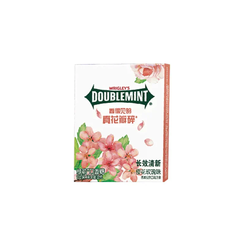 Doublemint Gum Sakura & Rose 1.13oz (CHINA)
