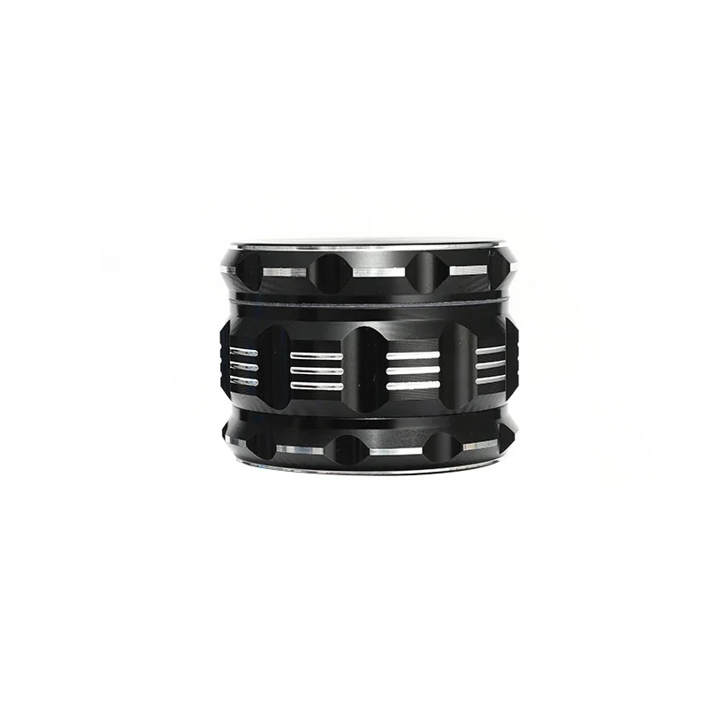Engravable 4 Piece Aluminum Grinder 63mm - Image 2