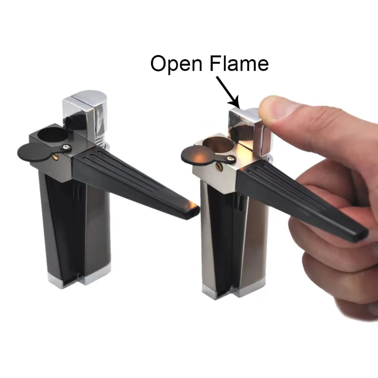 Engravable Pipe With Built In Lighter - Image 5