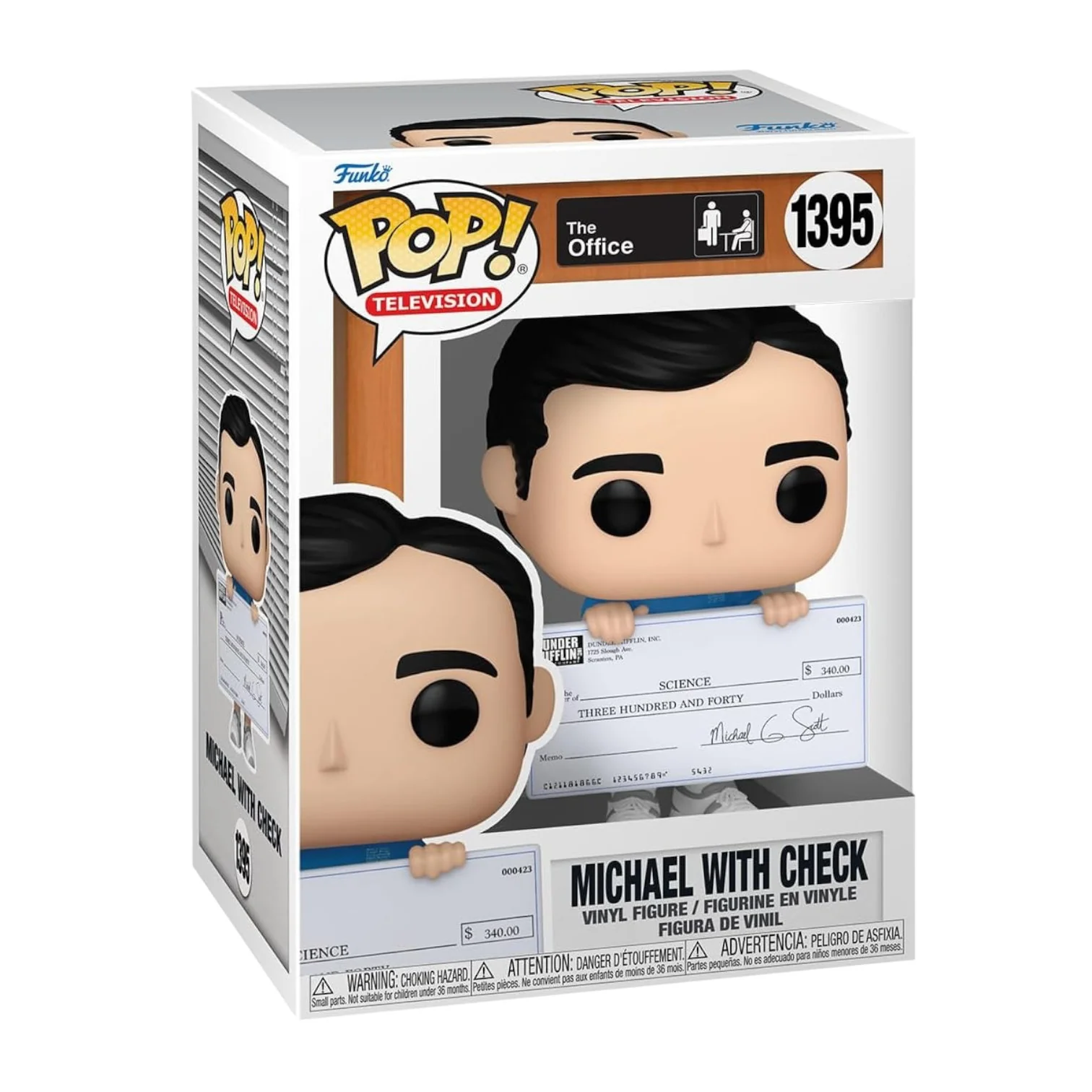 Funko Pop! Michael With Check #1395 - Image 2