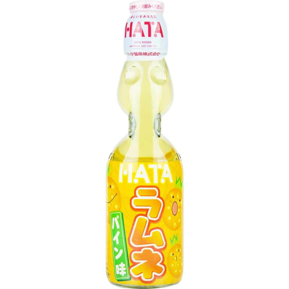 Hata Ramune Pineapple Flavor 200mL (JAPAN)