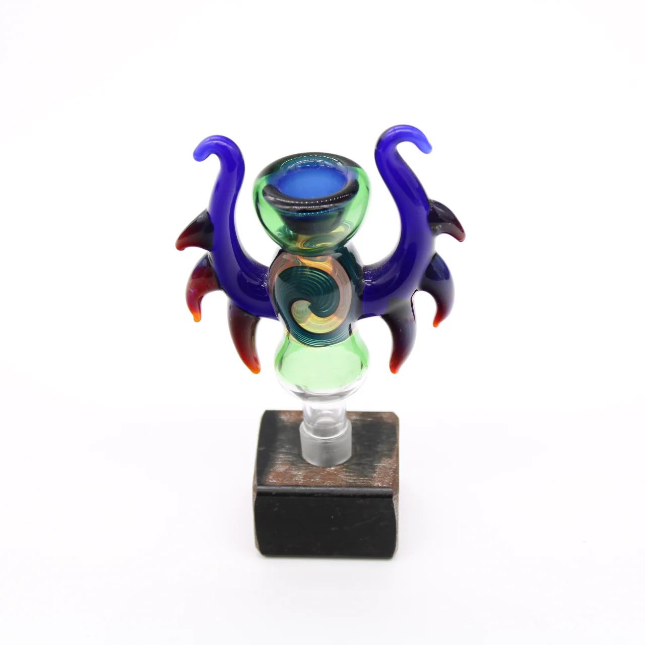 Heady Worked With Spikes 14MM Slide - Image 5