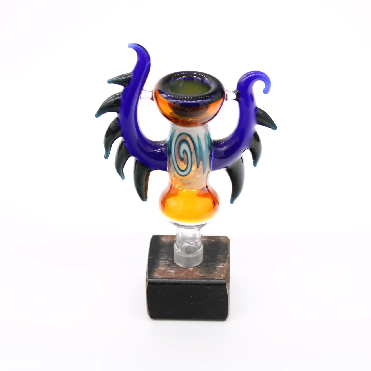 Heady Worked With Spikes 14MM Slide - Image 6