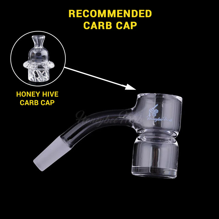 HONEY BEVEL SPLASH BUCKET QUARTZ BANGER - 45° DEGREE | BL (ONLINE ONLY) - Image 6