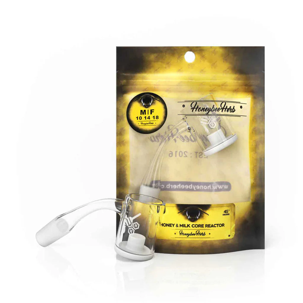 HONEY & MILK CORE REACTOR QUARTZ BANGER - 45° DEGREE | YL (ONLINE ONLY) - Image 2