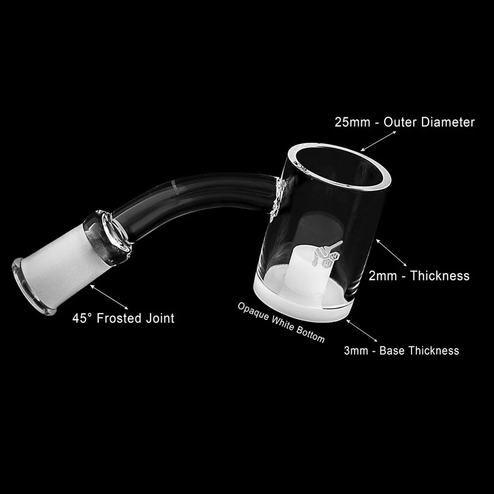 HONEY & MILK CORE REACTOR QUARTZ BANGER - 45° DEGREE | YL (ONLINE ONLY) - Image 5