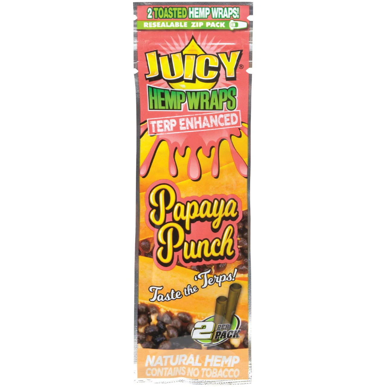 Juicy Jay's Terp Enhanced Hemp Wraps 2pk - Image 2