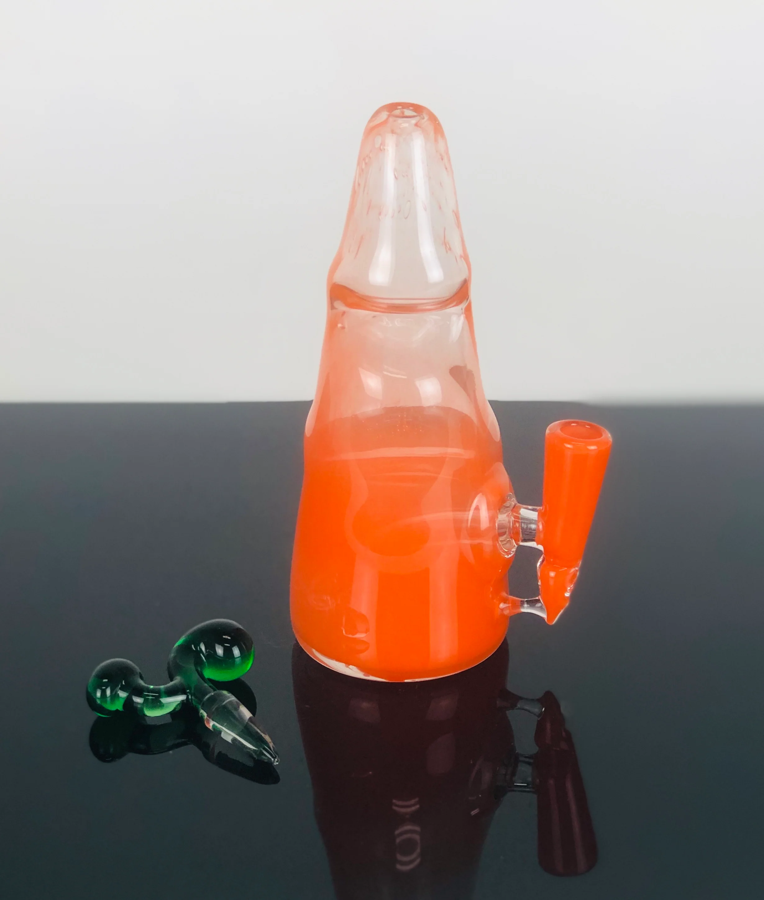 Kayla James Orange Carrot 10mm banger hanger - Image 3