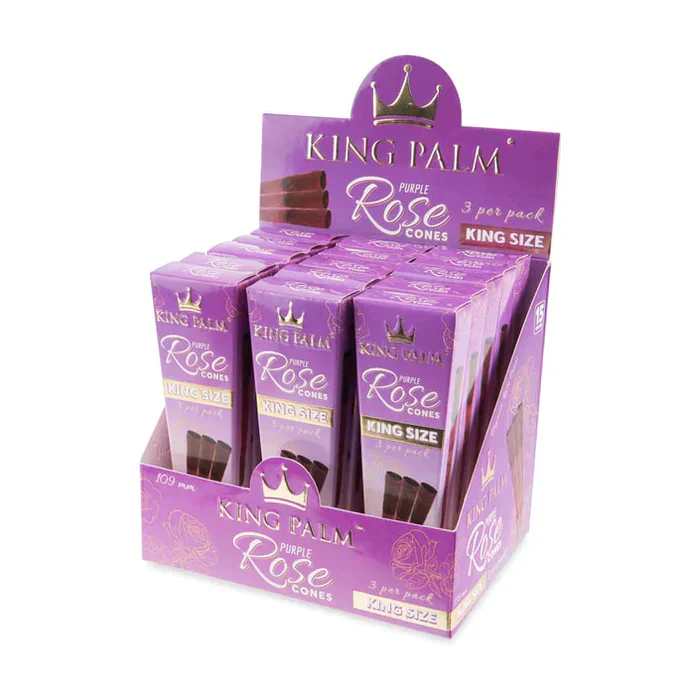 King Palm Purple Rose Cones King Size 3pk - Image 2
