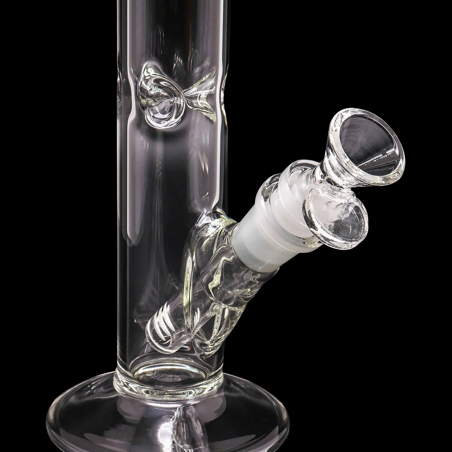 LA Pipes 12" Clear Straight Shot Bong (ONLINE ONLY) - Image 10
