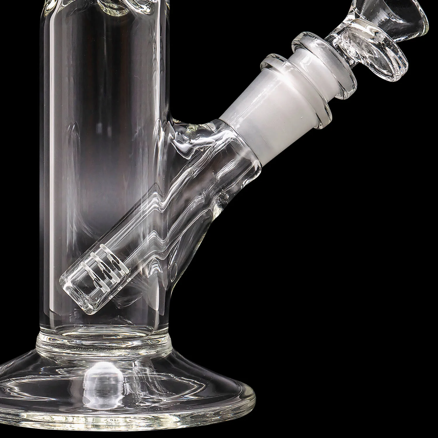 LA Pipes 12" Clear Straight Shot Bong (ONLINE ONLY) - Image 11