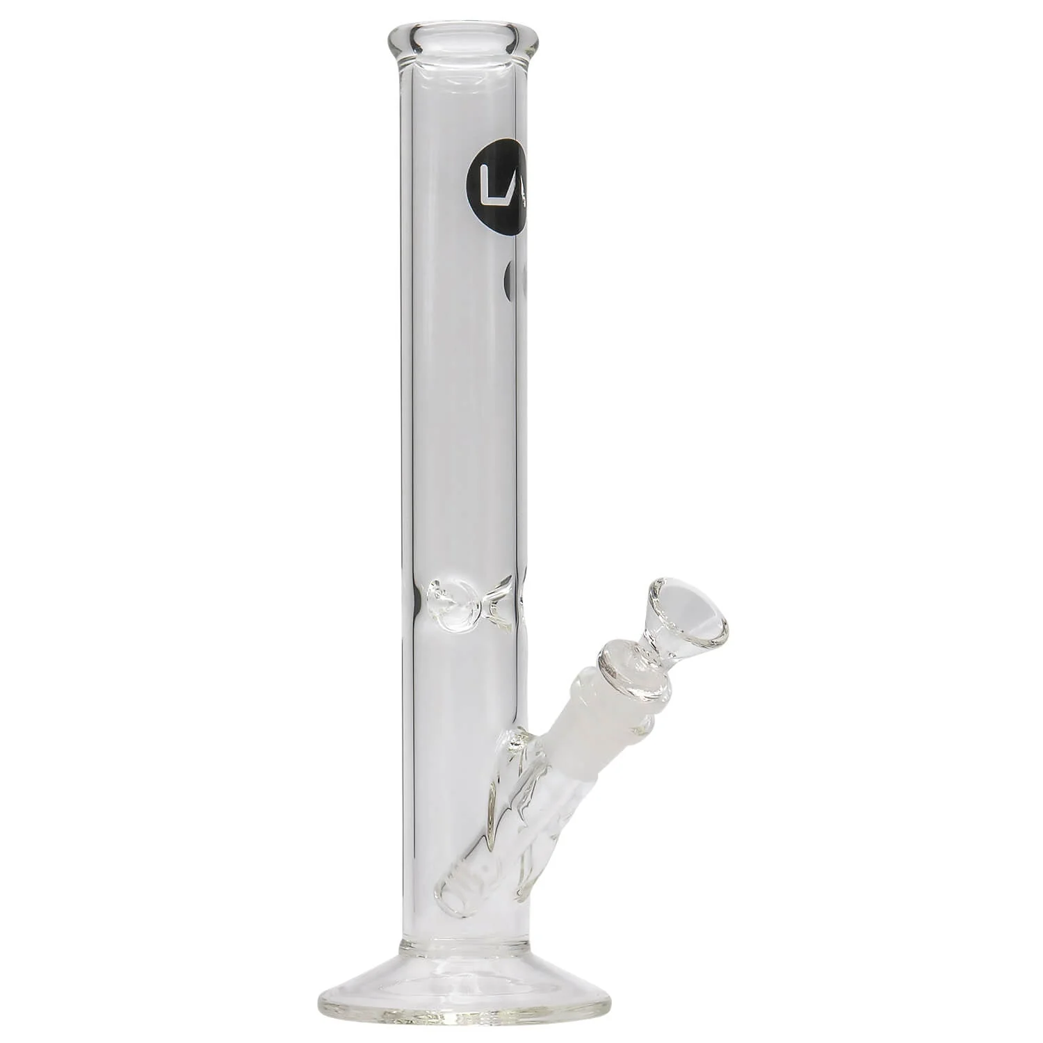 LA Pipes 12" Clear Straight Shot Bong (ONLINE ONLY) - Image 12
