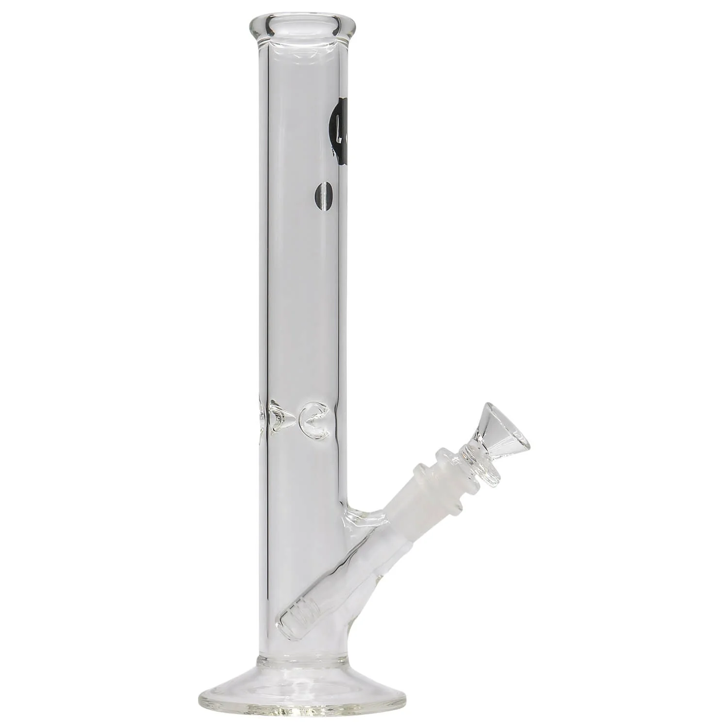 LA Pipes 12" Clear Straight Shot Bong (ONLINE ONLY) - Image 13