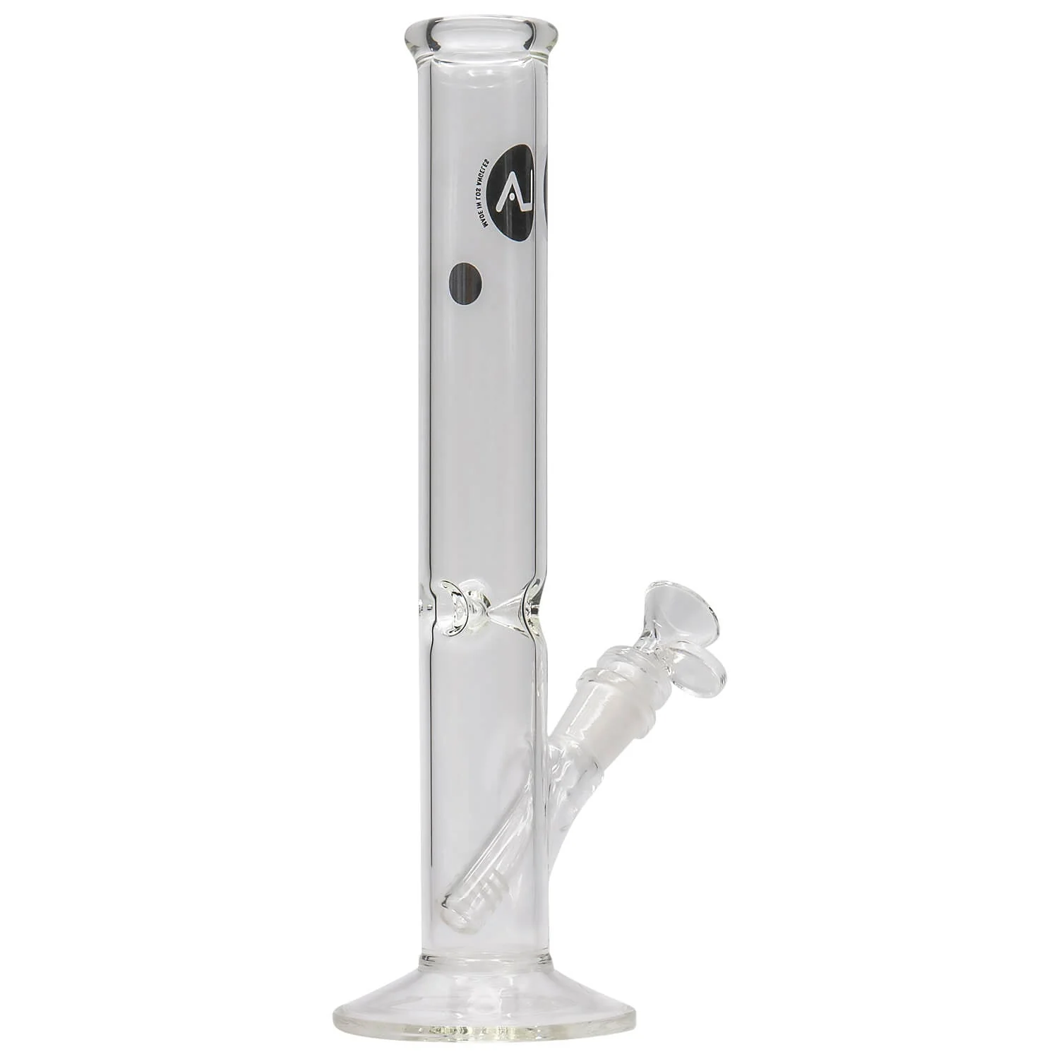 LA Pipes 12" Clear Straight Shot Bong (ONLINE ONLY) - Image 14