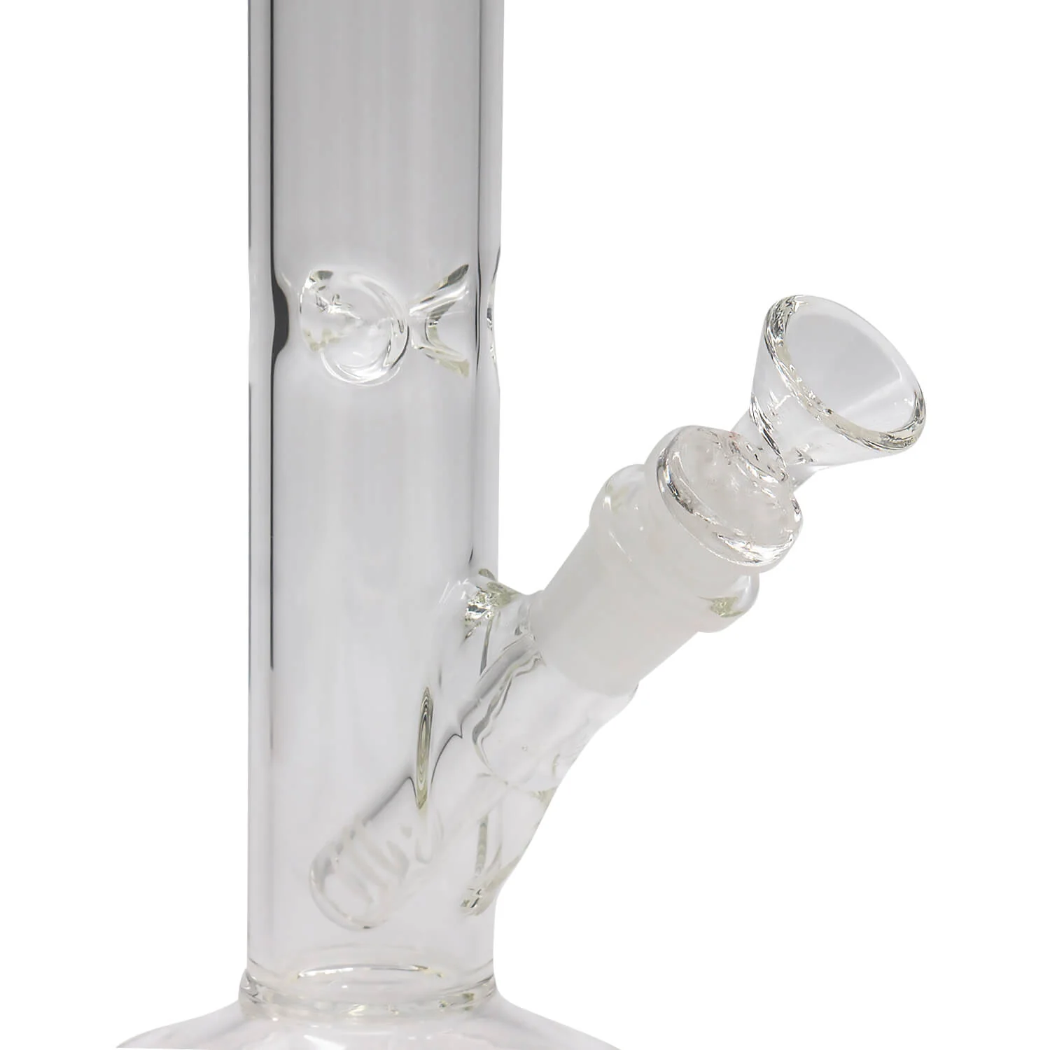 LA Pipes 12" Clear Straight Shot Bong (ONLINE ONLY) - Image 20