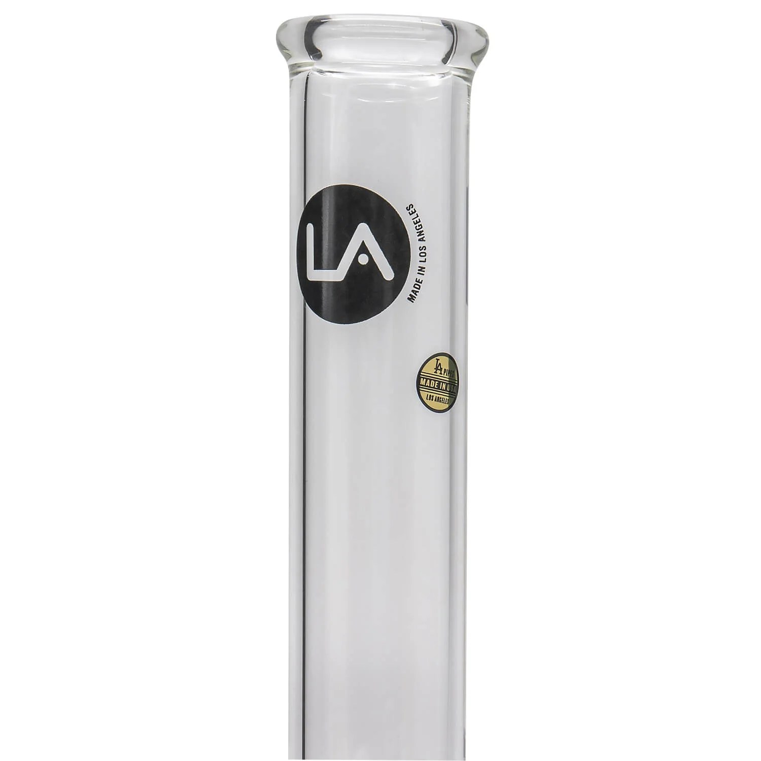 LA Pipes 12" Clear Straight Shot Bong (ONLINE ONLY) - Image 21