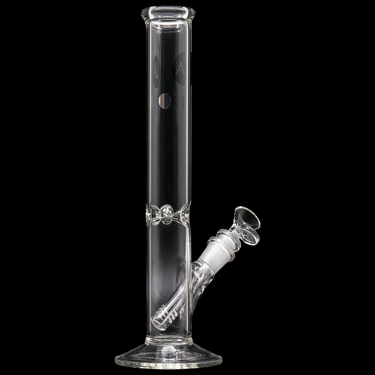 LA Pipes 12" Clear Straight Shot Bong (ONLINE ONLY) - Image 3