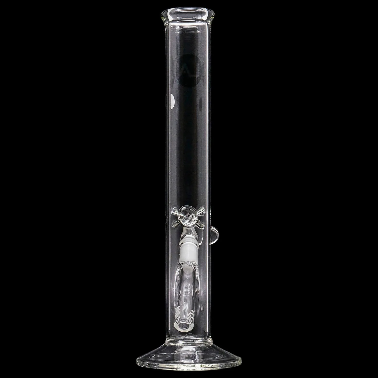 LA Pipes 12" Clear Straight Shot Bong (ONLINE ONLY) - Image 4