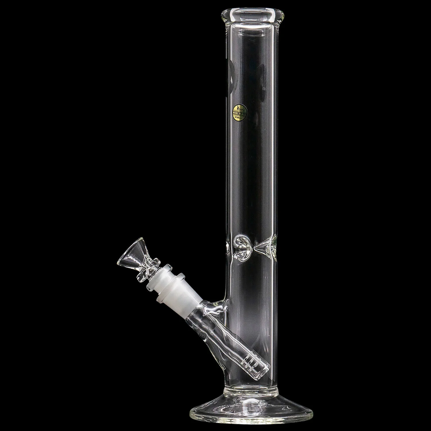 LA Pipes 12" Clear Straight Shot Bong (ONLINE ONLY) - Image 6