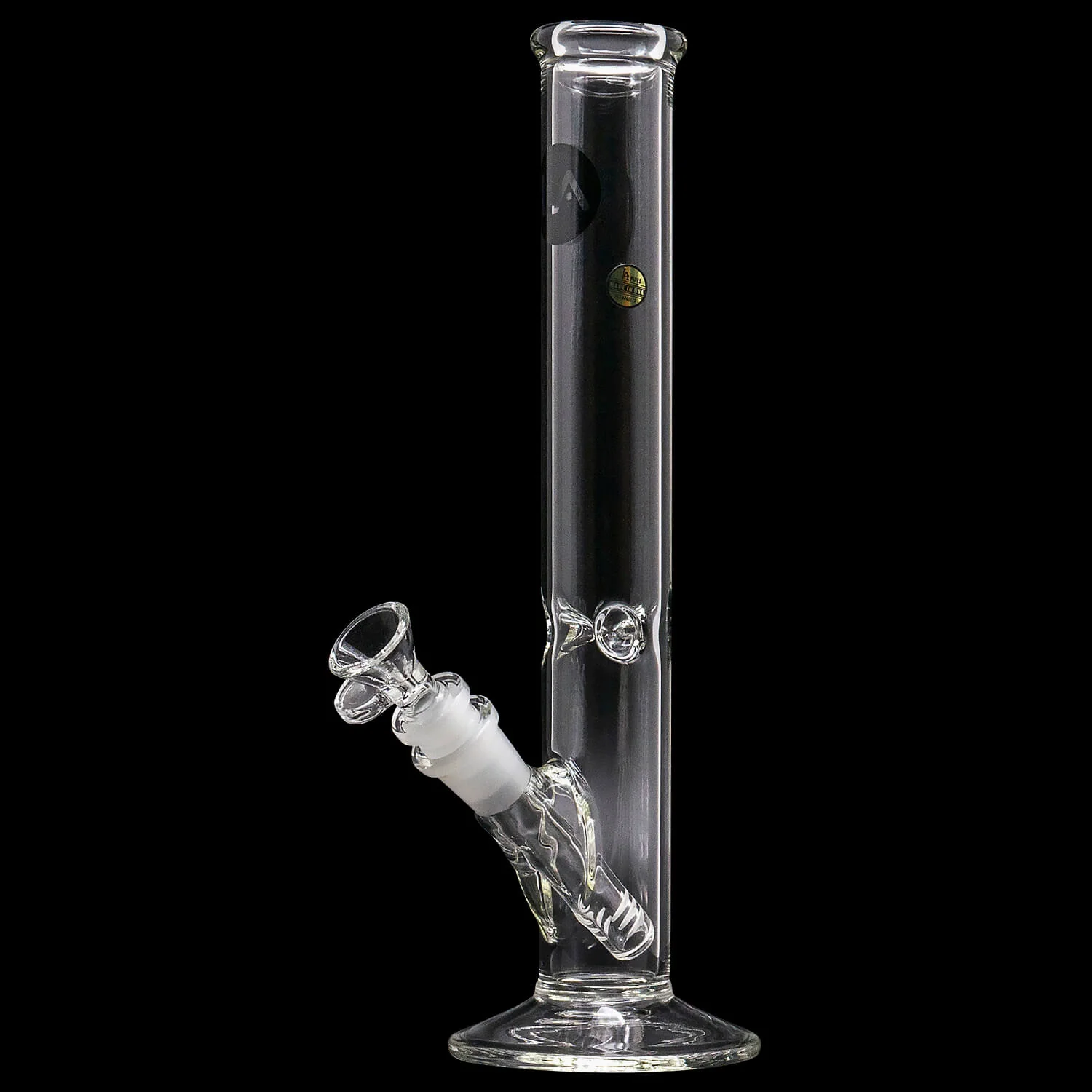LA Pipes 12" Clear Straight Shot Bong (ONLINE ONLY) - Image 7