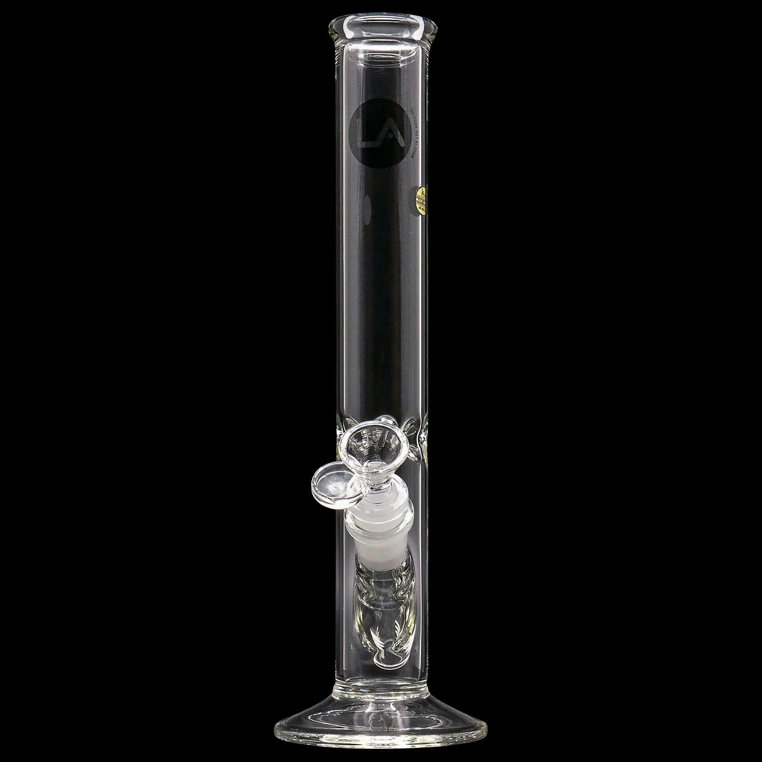 LA Pipes 12" Clear Straight Shot Bong (ONLINE ONLY) - Image 8