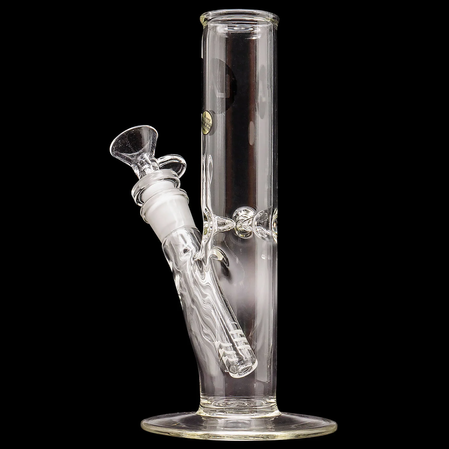 LA Pipes 8" Straight Bong with Ice Pinch (ONLINE ONLY) - Image 5