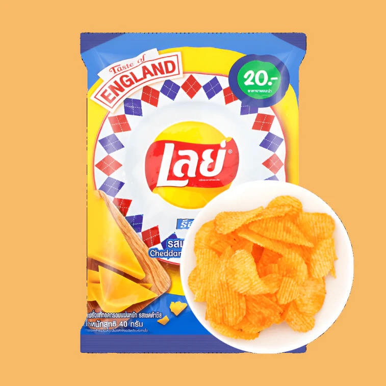 Lay's Chips Cheddar Cheese 40g (Thailand)