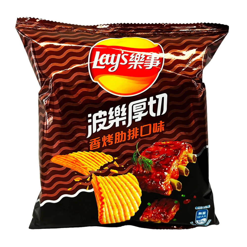 Lay's Chips Roasted Ribs 34g (TAIWAN)