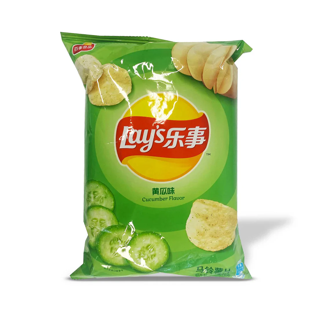 Lay's Chips Cucumber 70g (CHINA)